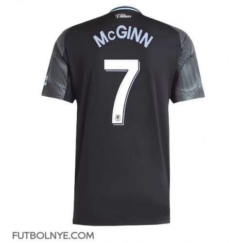 Camiseta Aston Villa John McGinn #7 Visitante Equipación 2025-26 manga corta